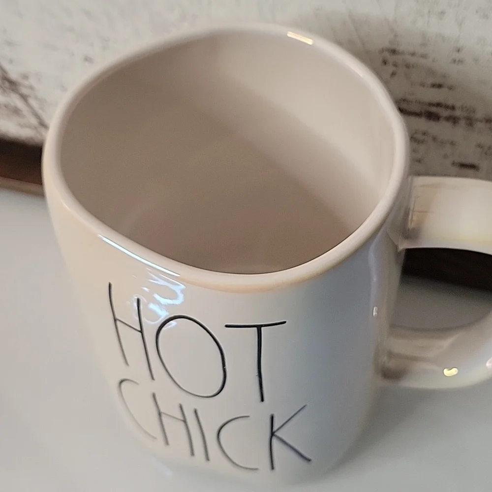 Rae Dunn Hot Chick Irridescent Mug